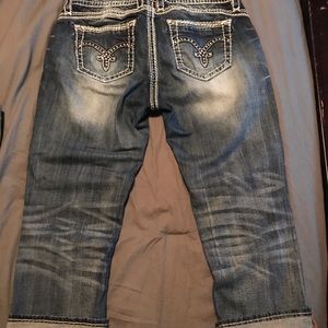 Rock Revival Capri Jeans
